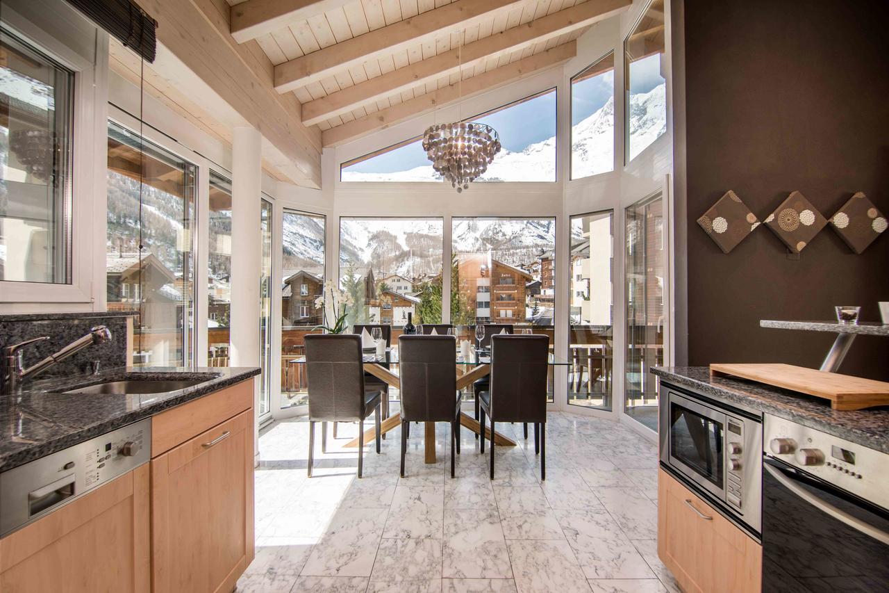 Chalet Sunshine Saas-Fee Exterior photo